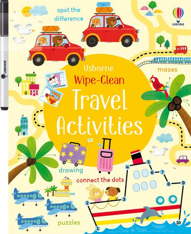 Wipe-clean Travel Activities